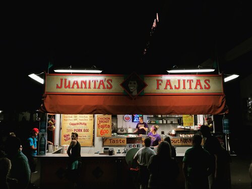 
    Mexické jídlo fajitas
  